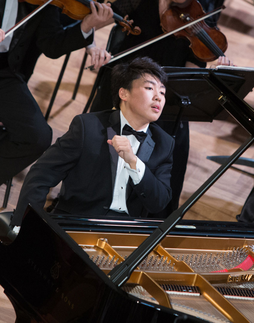 George Li, photo credit: Tchaikovsky Competition